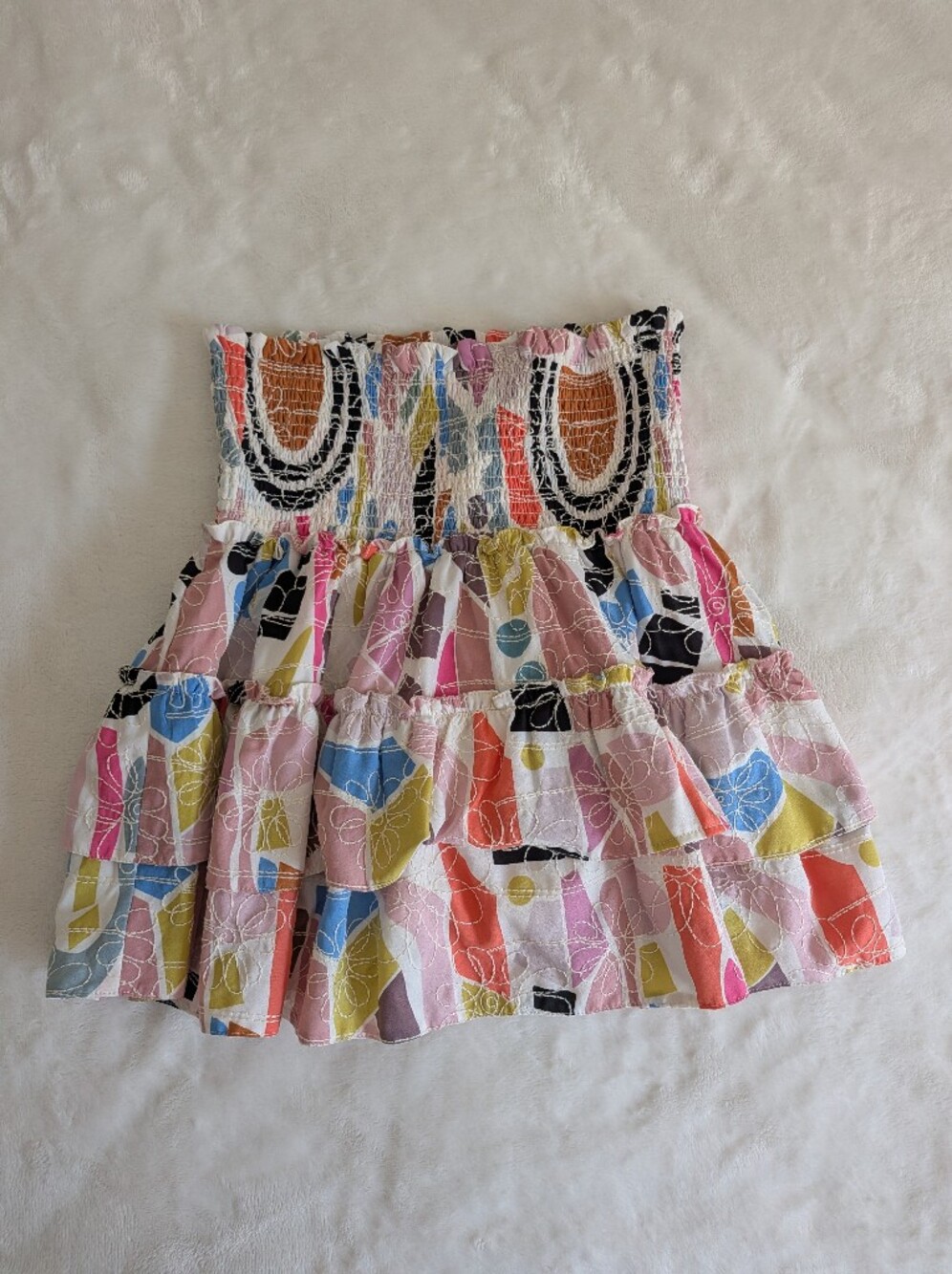 y2k joy joy strapless top